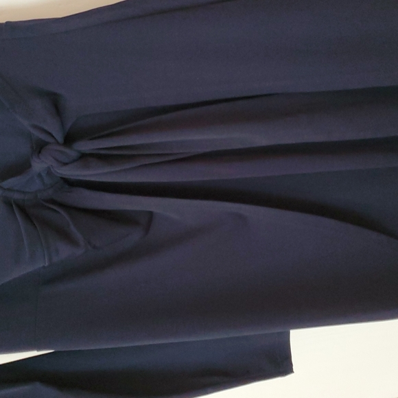 BCBG Navy wrap dress - Picture 4 of 8